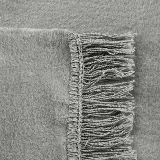 Koc narzuta AKRYL 220x240 Eurofirany srebrny