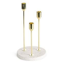 Świecznik dekoracyjny KORI Eurofirany kremowy