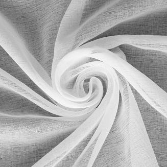 Firana gotowa na taśmie LAYLA 140x270 Eurofirany biały