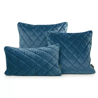 Poszewka dekoracyjna VELVET 50x50 Eurofirany granatowy