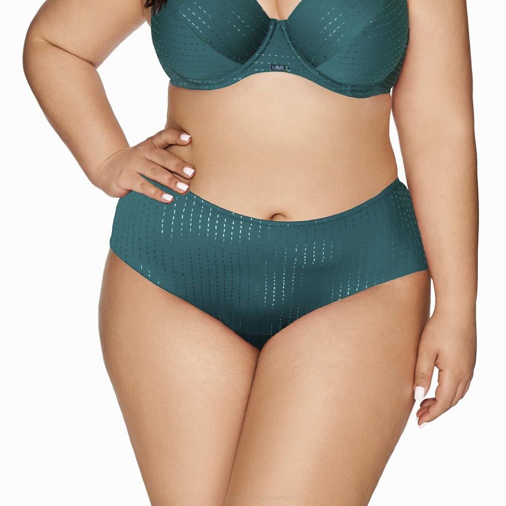 Strój kąpielowy dół majtki figi SK 13/12 ciemnoturkusowe