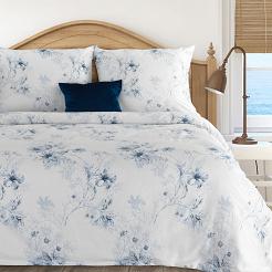 Pościel satynowa SPRING 160x200 Eurofirany biały