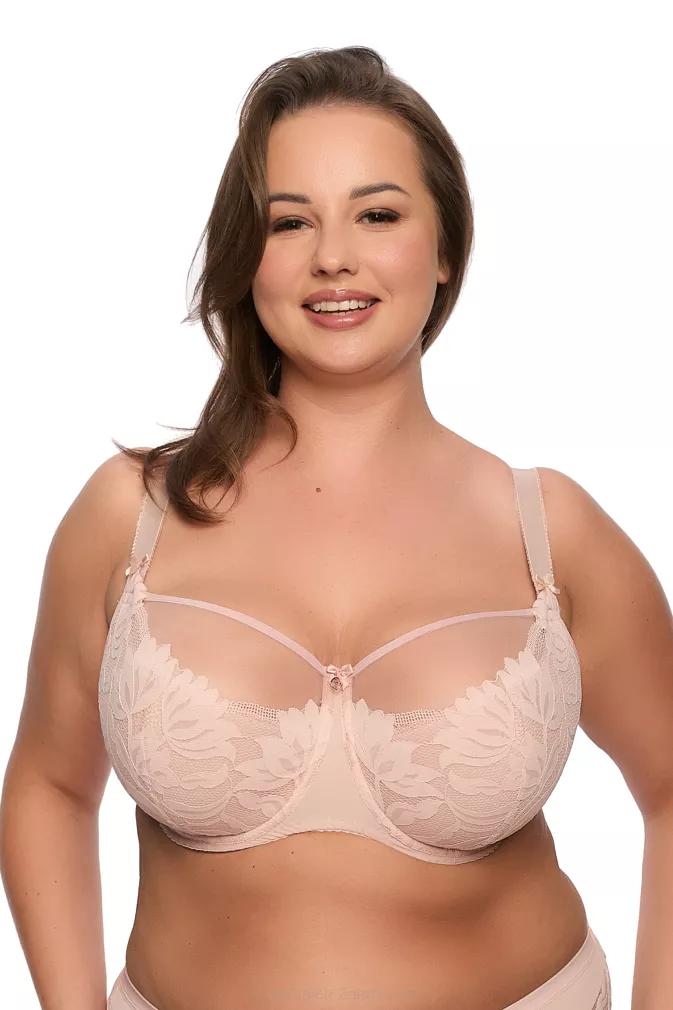 Biustonosz Semi-Soft Keto MAXI 1134 półusztywniany różowy