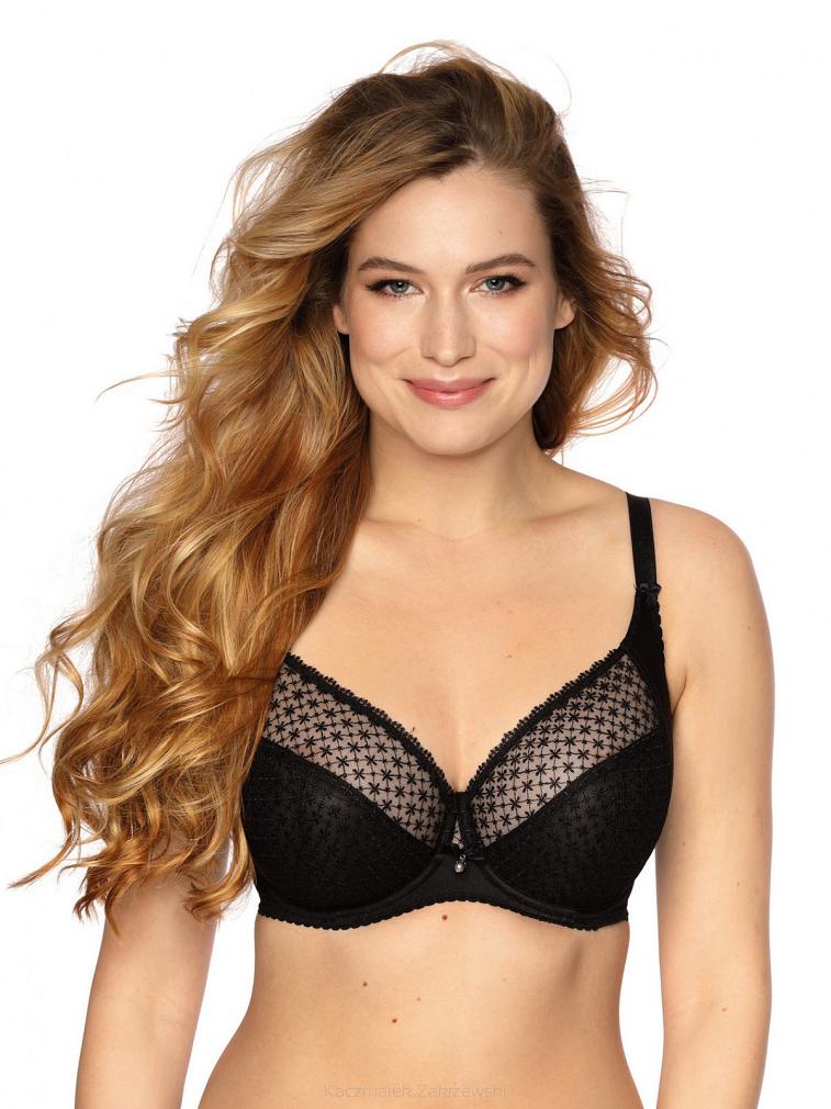 Biustonosz GAIA Soft Samira 874 miękki czarny