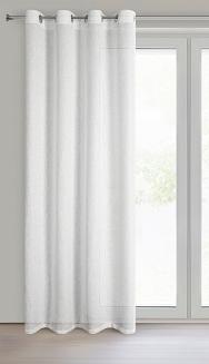 Zasłona gotowa na przelotkach ESSI 140x250 Eurofirany biały