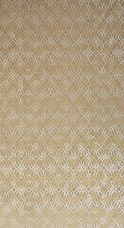 Zasłona gotowa na przelotkach ARETA 140x250 Eurofirany beżowy/srebrny