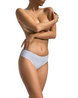 Figi damskie z koronką Babell kod 108 białe