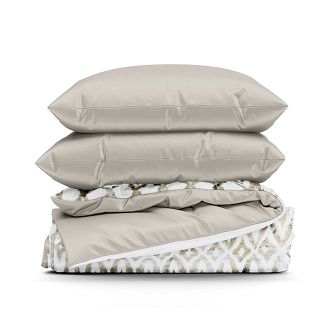 Pościel bawełniana VERANO4 220x200 Design91 biały