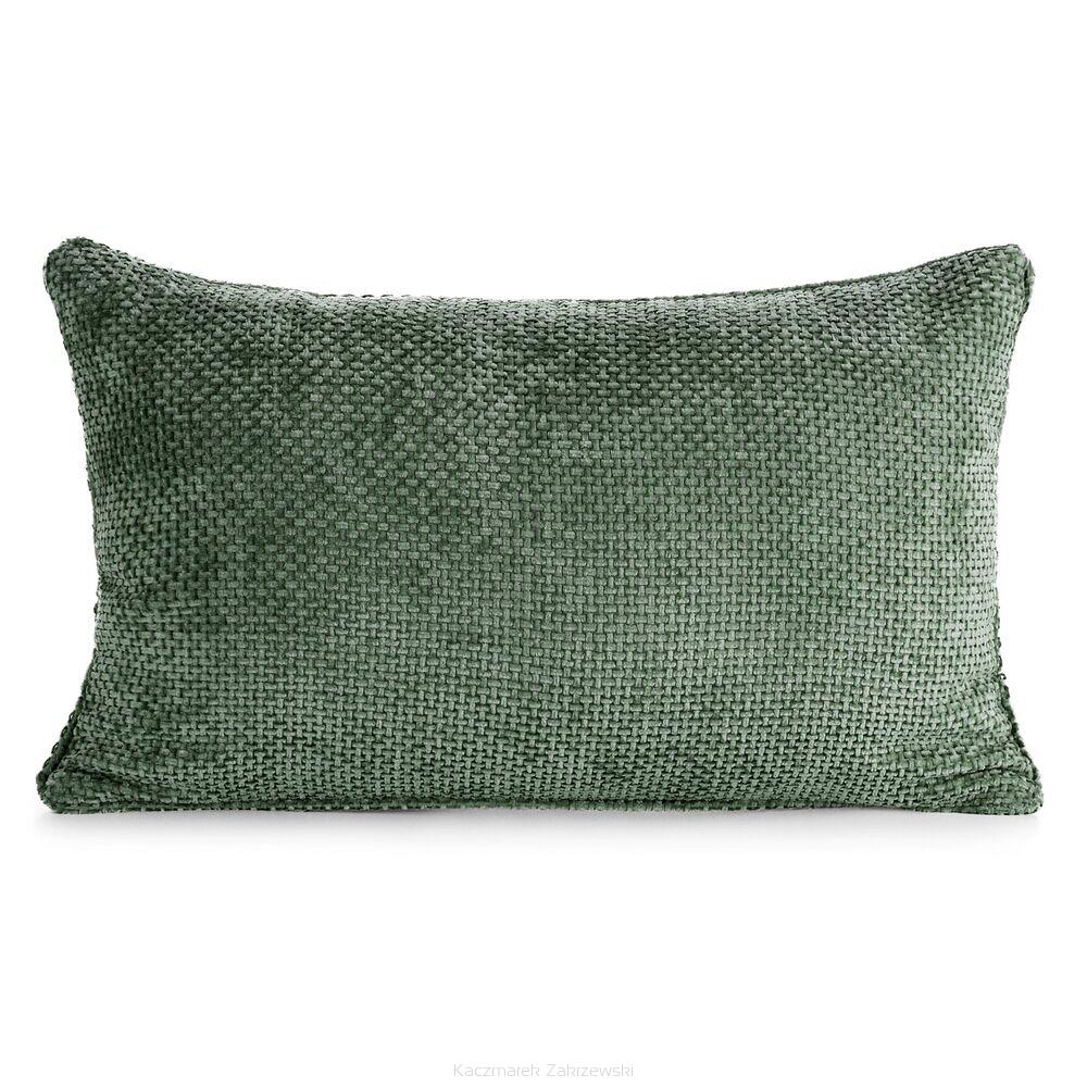 Poszewka dekoracyjna SZENIL 30x50 Eurofirany ciemnozielony