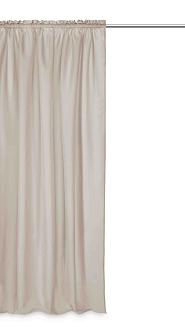 Zasłona gotowa na taśmie VIVA 140x270 półzaciemniająca taupe