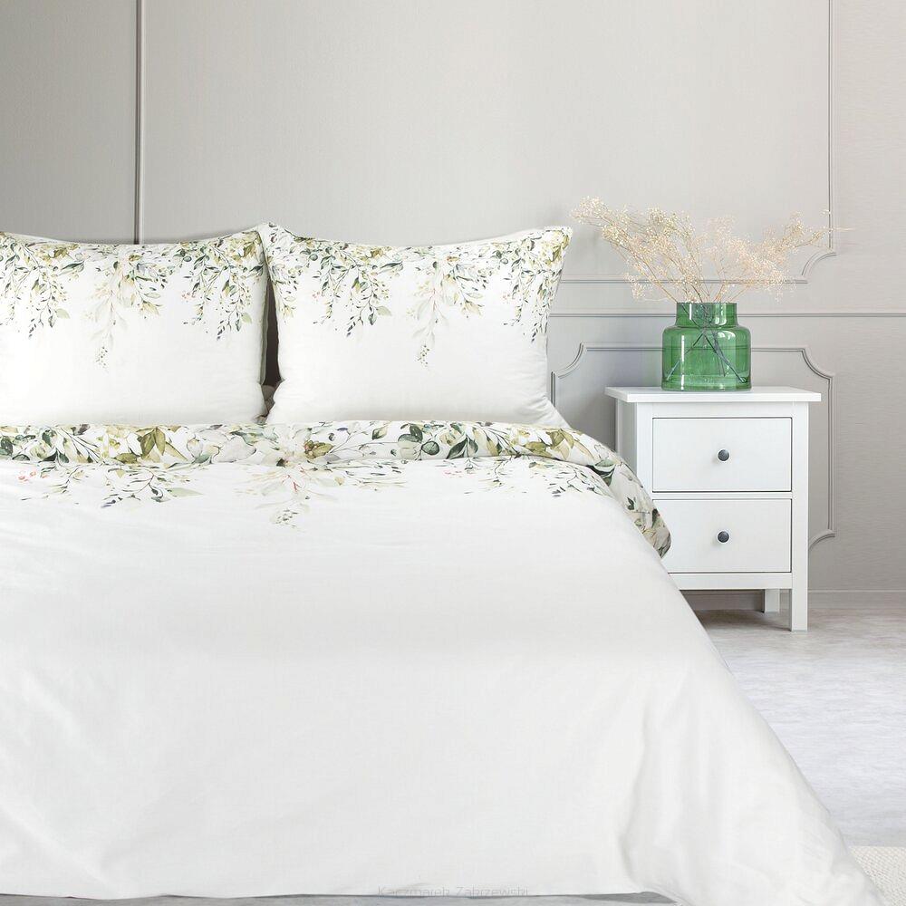 Pościel satynowa SPRING 160x200 Eurofirany biały