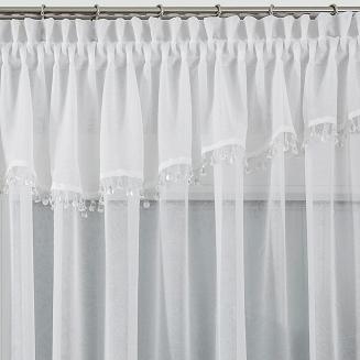 Firana gotowa na taśmie JULA 350x160 Eurofirany biały