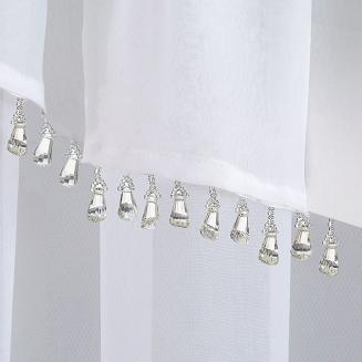 Firana gotowa na taśmie JULA 350x160 Eurofirany biały