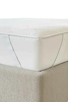 Wodoodporny ochraniacz na materac frotte 180x200 AQUASAFE biały