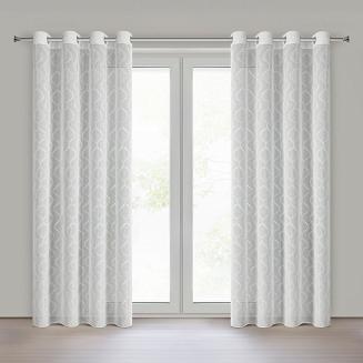 Firana gotowa na przelotkach RAYA 140x250 Eurofirany biały