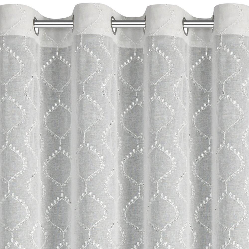 Firana gotowa na przelotkach RAYA 140x250 Eurofirany biały