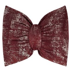 Poduszka dekoracyjna KOKARDA1 45x55 Eurofirany bordowa złocista