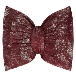 Poduszka dekoracyjna KOKARDA1 45x55 Eurofirany bordowa złocista