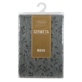 Obrus dekoracyjny SIMONA 85x85 Eurofirany srebrny