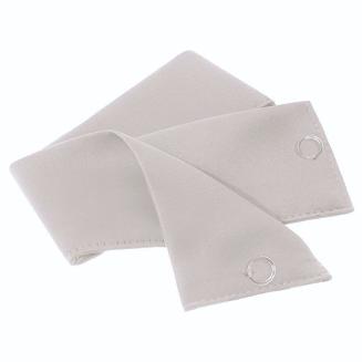 Szarfa do zasłony Hold 8x140 welurowa ciemnobeżowa