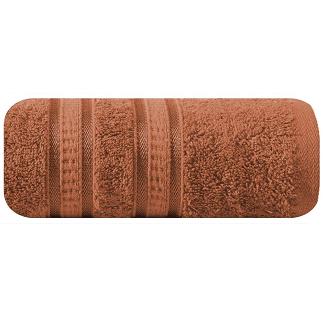 Ręcznik bambusowy MILA 70x140 Eurofirany ceglany