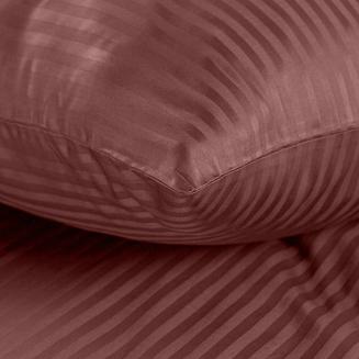 Pościel satynowa VERA 140x200 Eurofirany burgundowy