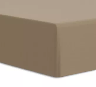 Prześcieradło jersey z elastanem z gumką 200x220 Darymex brązowe