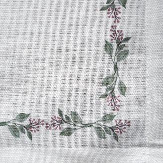 Obrus dekoracyjny LILY 220x140 Eurofirany biały