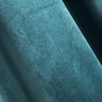 Zasłona gotowa na taśmie MELANIE 140x270 Eurofirany ciemny turkus