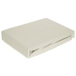 Prześcieradło SOFT 160x200x30 Design91 kremowy