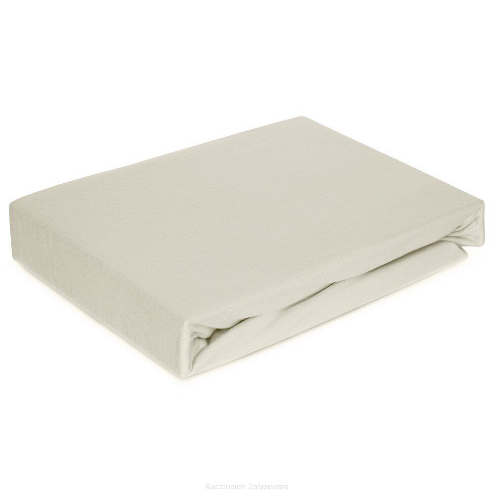 Prześcieradło SOFT 160x200x30 Design91 kremowy