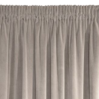 Zasłona gotowa na taśmie KRISTI 140x270 Eurofirany beżowy