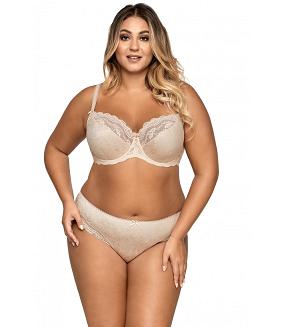 Biustonosz Semi Soft AV 925 półusztywniany beżowy