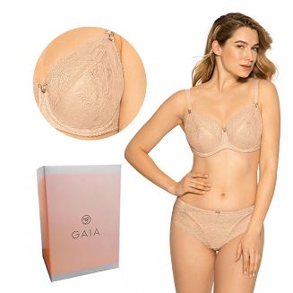 Biustonosz GAIA Sandy 594 półusztywniany beżowy
