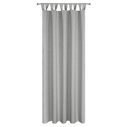Zasłona gotowa na szelkach wodoodporna GARDEN 155x260 ogrodowa srebrna