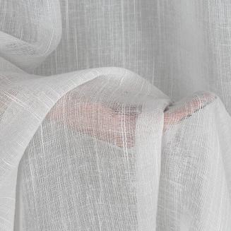 Firana gotowa na przelotkach CARLA 300x250 Eurofirany biała