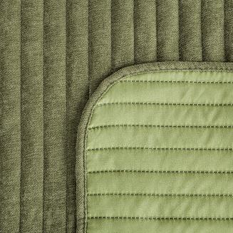 Narzuta dekoracyjna GLORI 220x240 oliwkowy