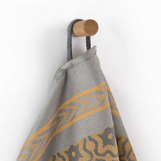 Ścierka kuchenna Marsala Gold 50x70 Zwoltex GOAT szara złota