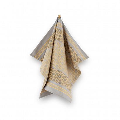 Ścierka kuchenna Marsala Gold 50x70 Zwoltex GOAT szara złota