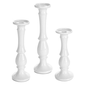 Świecznik dekoracyjny JOLY Eurofirany biały