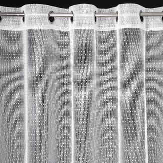 Firana gotowa na przelotkach KATRIANA 400x250 Eurofirany biały