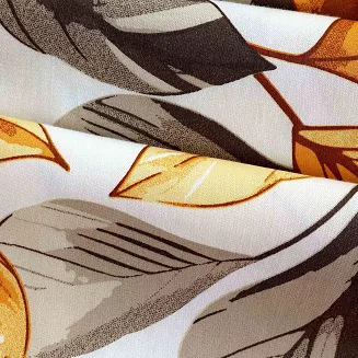 Pościel satyna bawełniana LEAVES/200x220 EXCLUSIVE
