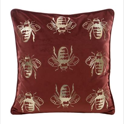 Poszewka dekoracyjna BLINK-15K 45x45 Eurofirany ceglany