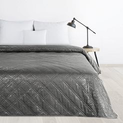 Narzuta dekoracyjna LUIZ 170x210 stalowy