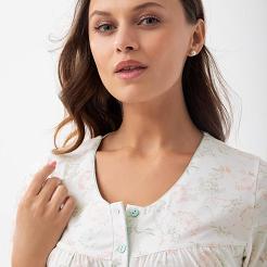 Koszula damska LUNA kod 82 miętowa w kopry