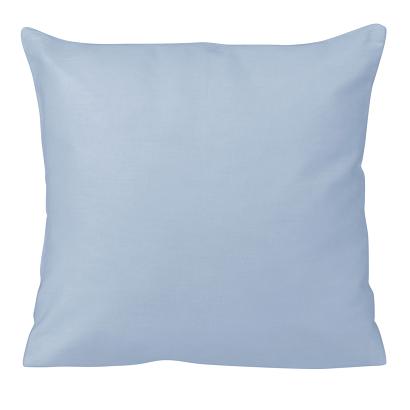 Poszewka satyna bawełniana 40x40 jednobarwna niebieska