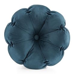 Poszewka dekoracyjna FLOWER 37x37 Eurofirany niebieski