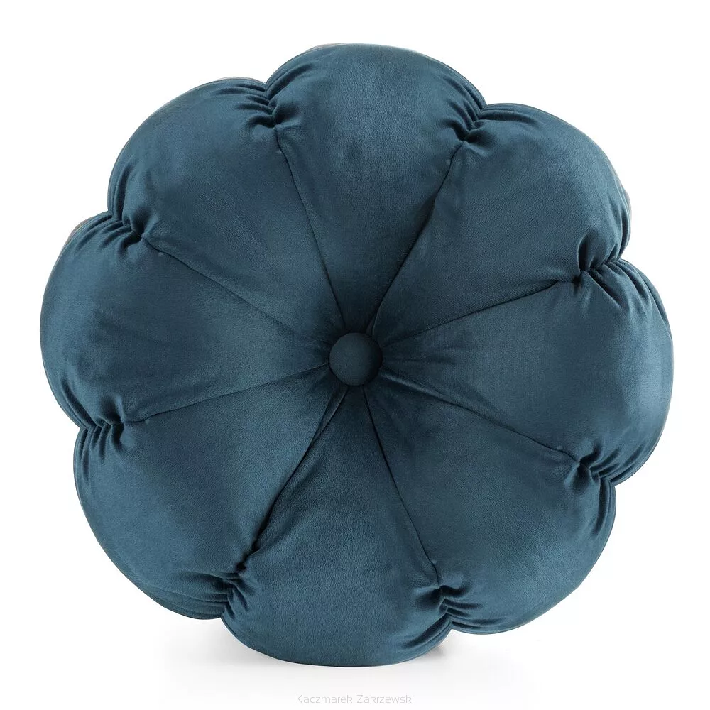 Poszewka dekoracyjna FLOWER 37x37 Eurofirany niebieski