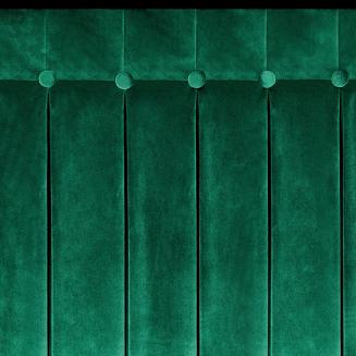 Zasłona gotowa na taśmie ALITA 140x250 Eurofirany ciemnozielony