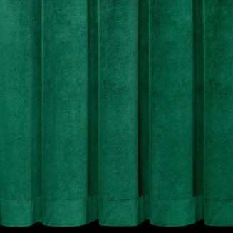 Zasłona gotowa na taśmie ALITA 140x250 Eurofirany ciemnozielony